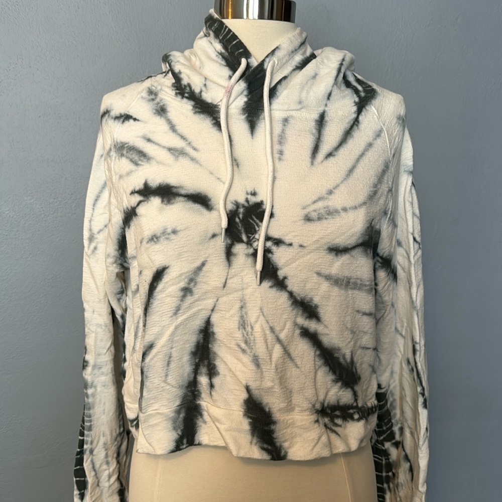 Tie Dye Crop Sweatshirt